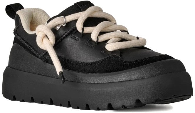 UGG Heritage Utility Sneakers In Full-Grain Leather And Suede Zwart