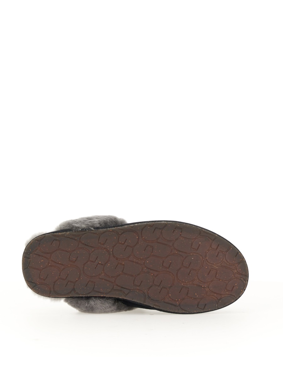 UGG SLIP-ON SANDAL "SCUFFETTE II" Zwart