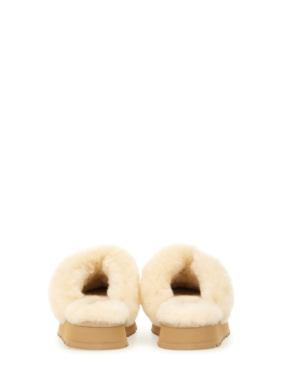 UGG SLIPPER "DISQUETTE" Beige