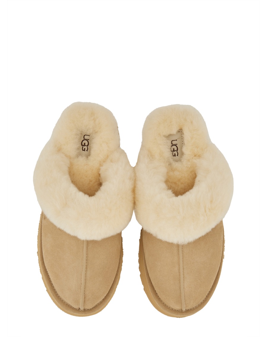 UGG SLIPPER "DISQUETTE" Beige
