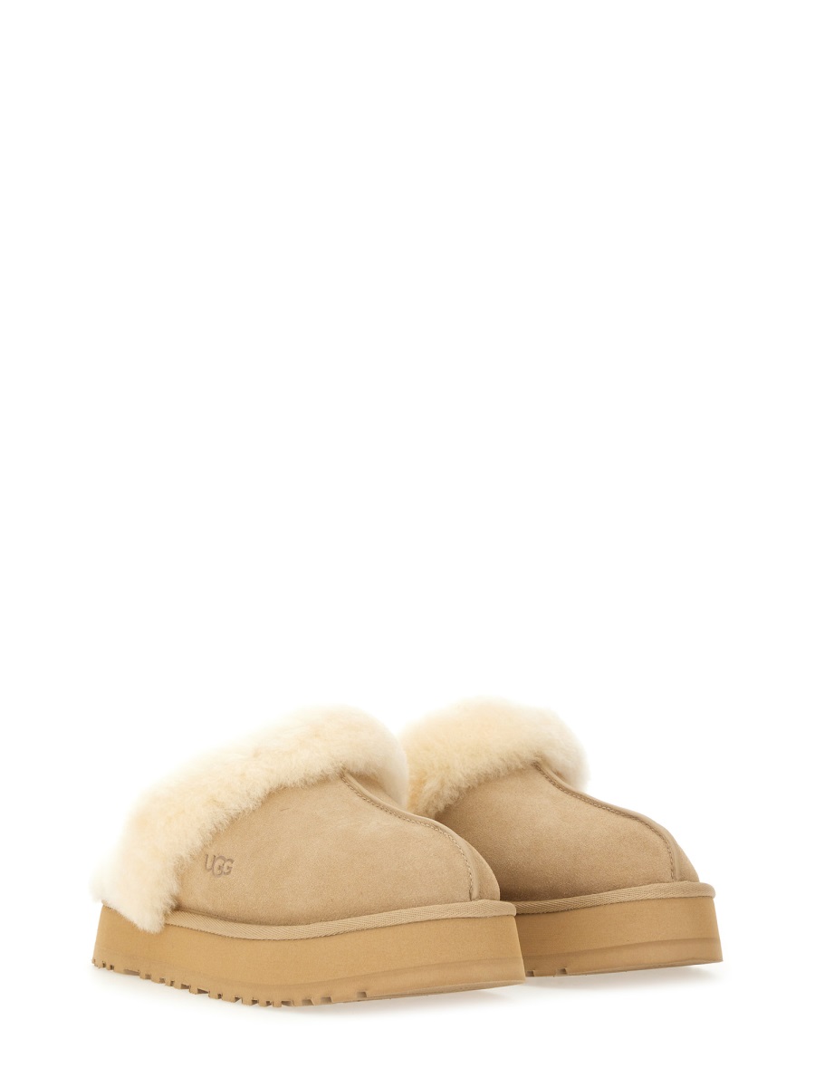 UGG SLIPPER "DISQUETTE" Beige