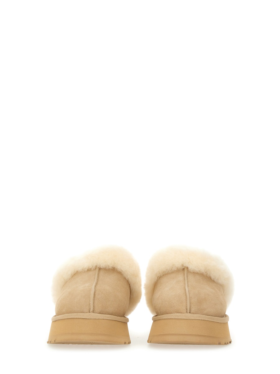 UGG SLIPPER "DISQUETTE" Beige