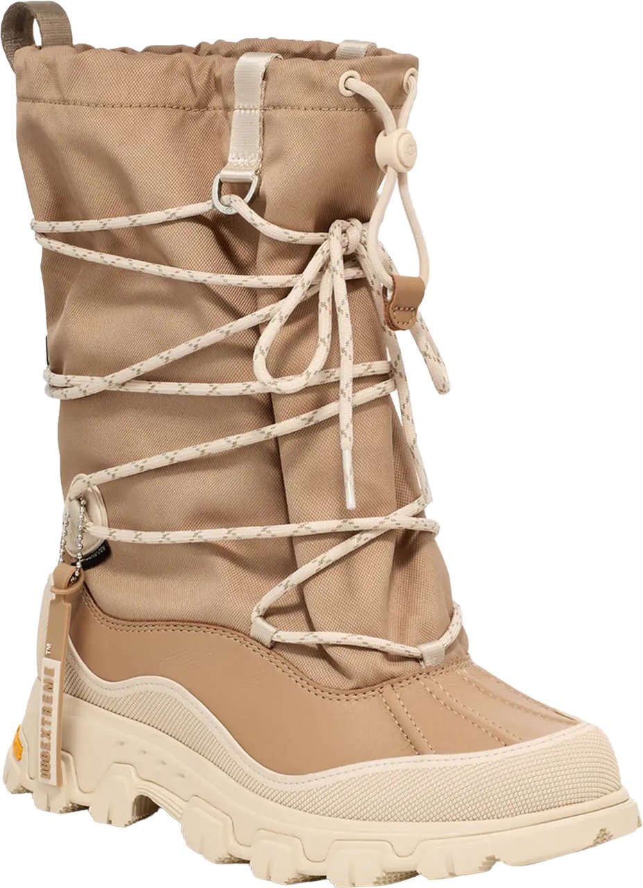 UGG Beige Metropeak Mid-Calf Utilitarian Boots Neutraal