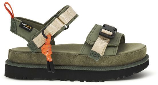 UGG Bicolor Other Fibres Flat Sandals Divers