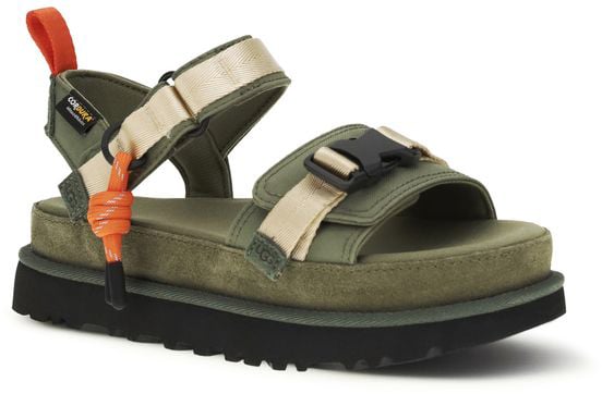 UGG Bicolor Other Fibres Flat Sandals Divers