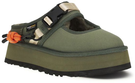 UGG Bicolor Polyester Mules Divers
