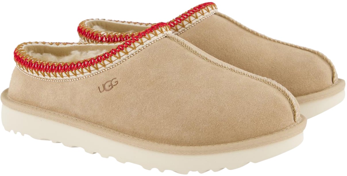 UGG Dames Tasman Sand / Dark Cherry Beige