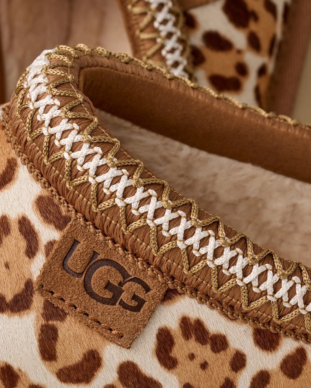 UGG Leopard Jasmine Tazz Plains Bruin