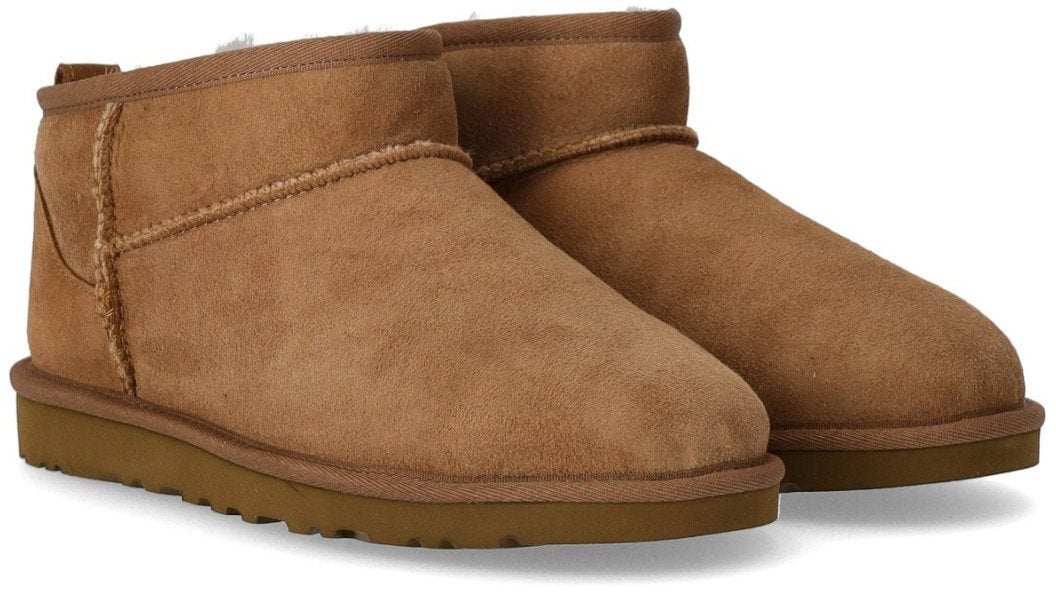 UGG UGG CLASSIC ULTRA MINI CHESTNUT MEN'S ANKLE BOOT Bruin
