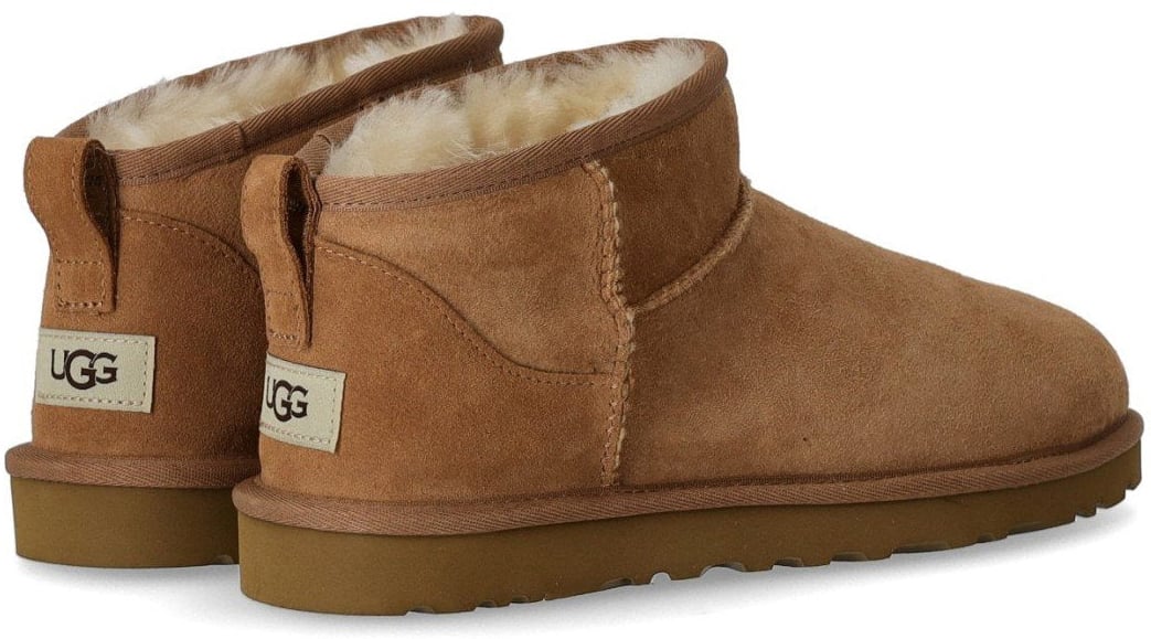 UGG UGG CLASSIC ULTRA MINI CHESTNUT MEN'S ANKLE BOOT Bruin