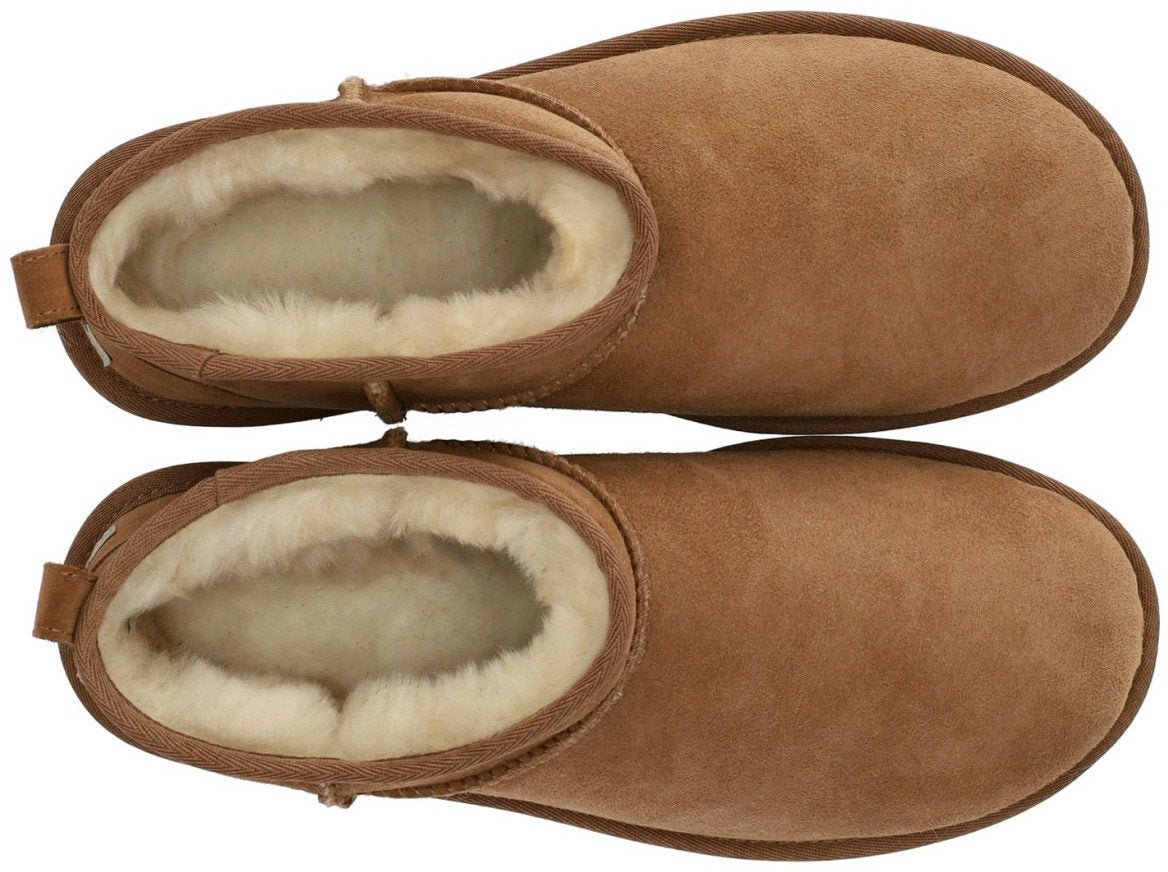 UGG UGG CLASSIC ULTRA MINI CHESTNUT MEN'S ANKLE BOOT Bruin