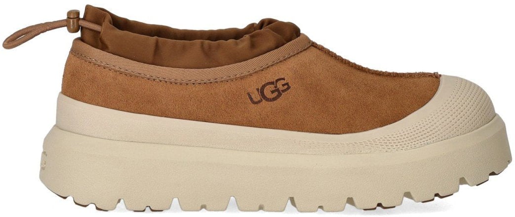 UGG UGG TASMAN WEATHER HYBRID CHESTNUT WHITECAP SLIPPER Beige