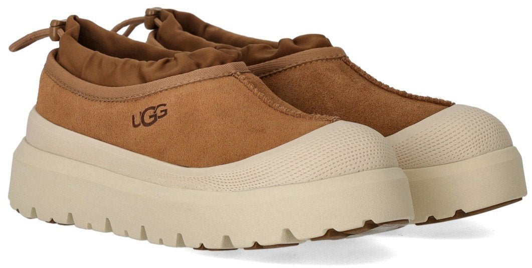 UGG UGG TASMAN WEATHER HYBRID CHESTNUT WHITECAP SLIPPER Beige