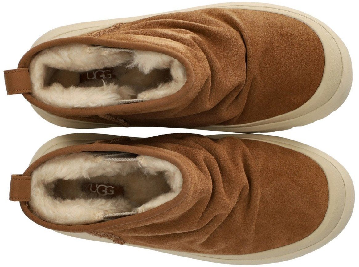 UGG UGG HERITAGE UTILITY MINI CHESTNUT BOOT Beige