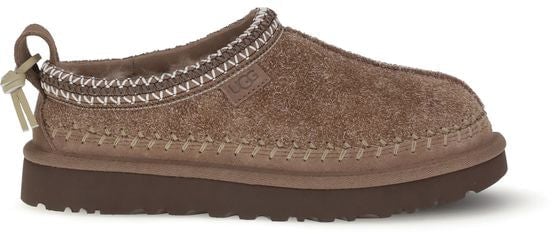 UGG Brown Leather Mules Bruin