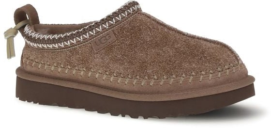 UGG Brown Leather Mules Bruin