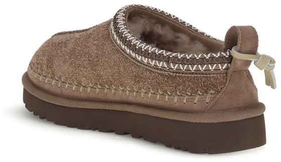 UGG Brown Leather Mules Bruin