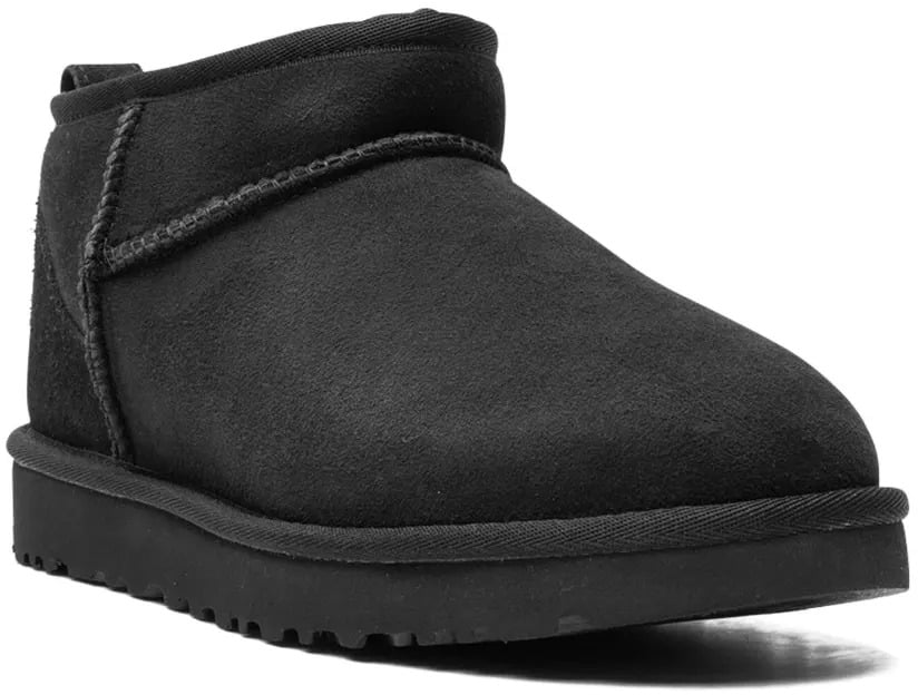 UGG bottines classic ultra mini triple black Zwart