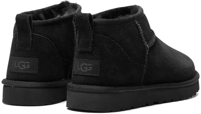 UGG bottines classic ultra mini triple black Zwart