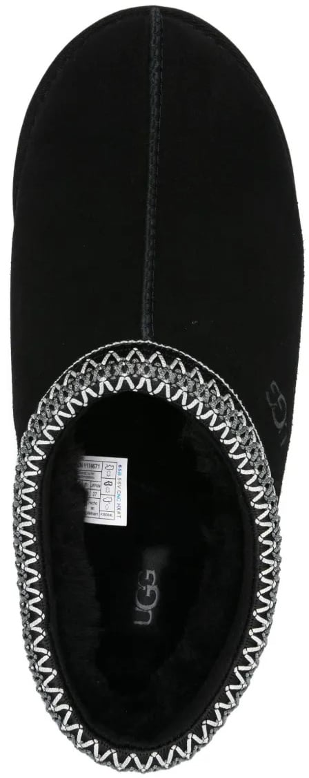 UGG chaussons tasman ii a bords tresses Zwart