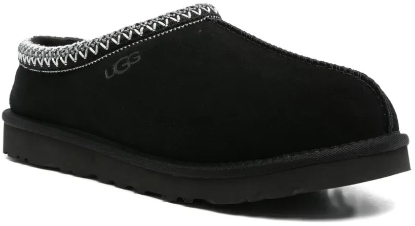 UGG chaussons tasman ii a bords tresses Zwart