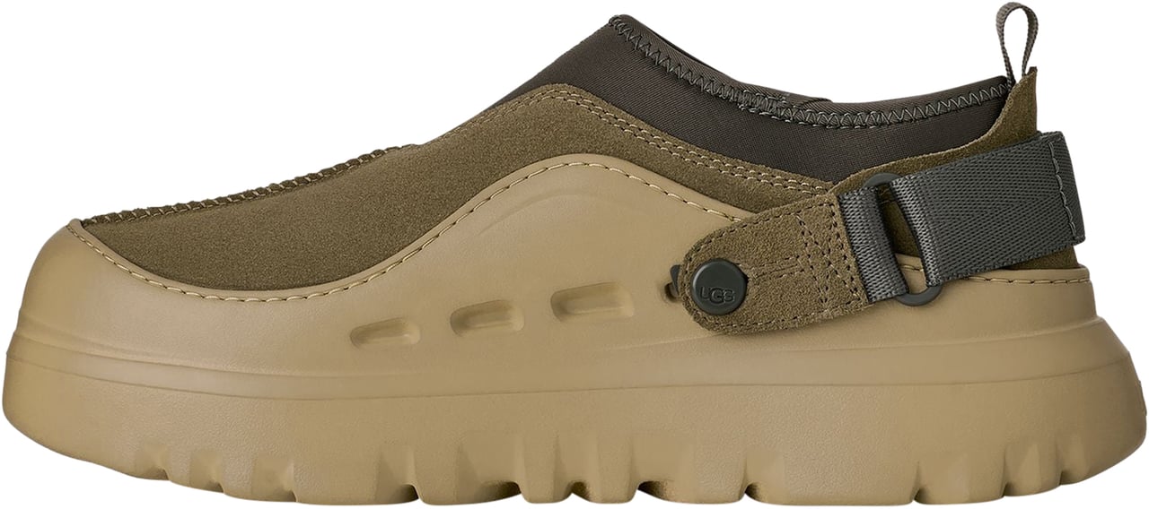 UGG Ciabatta Peakmod Lowcut Dark Olive/Moss Green Divers