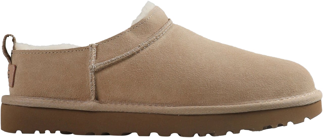 UGG CLASSIC MICRO ANKLE BOOTS LIGHT BEIGE Beige