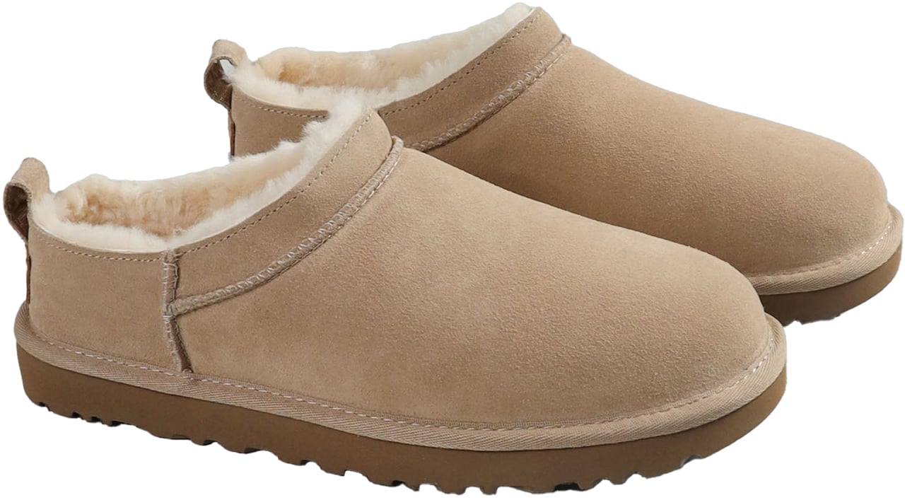 UGG KLASSIEKE MICRO ENKELBOOTJES LICHTBIJIGE Beige