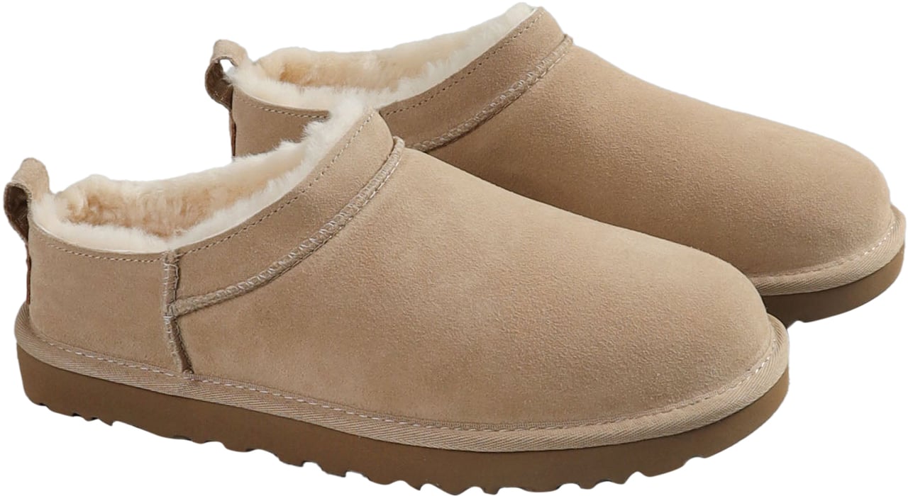 UGG CLASSIC MICRO ANKLE BOOTS LIGHT BEIGE Beige