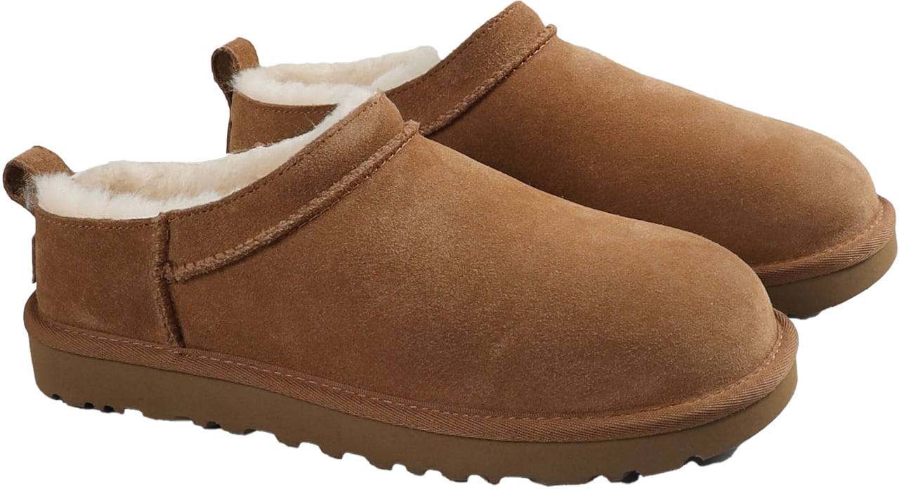 UGG KLASSIEKE MICRO ENKELBOOTJES LICHTBRUIN Beige