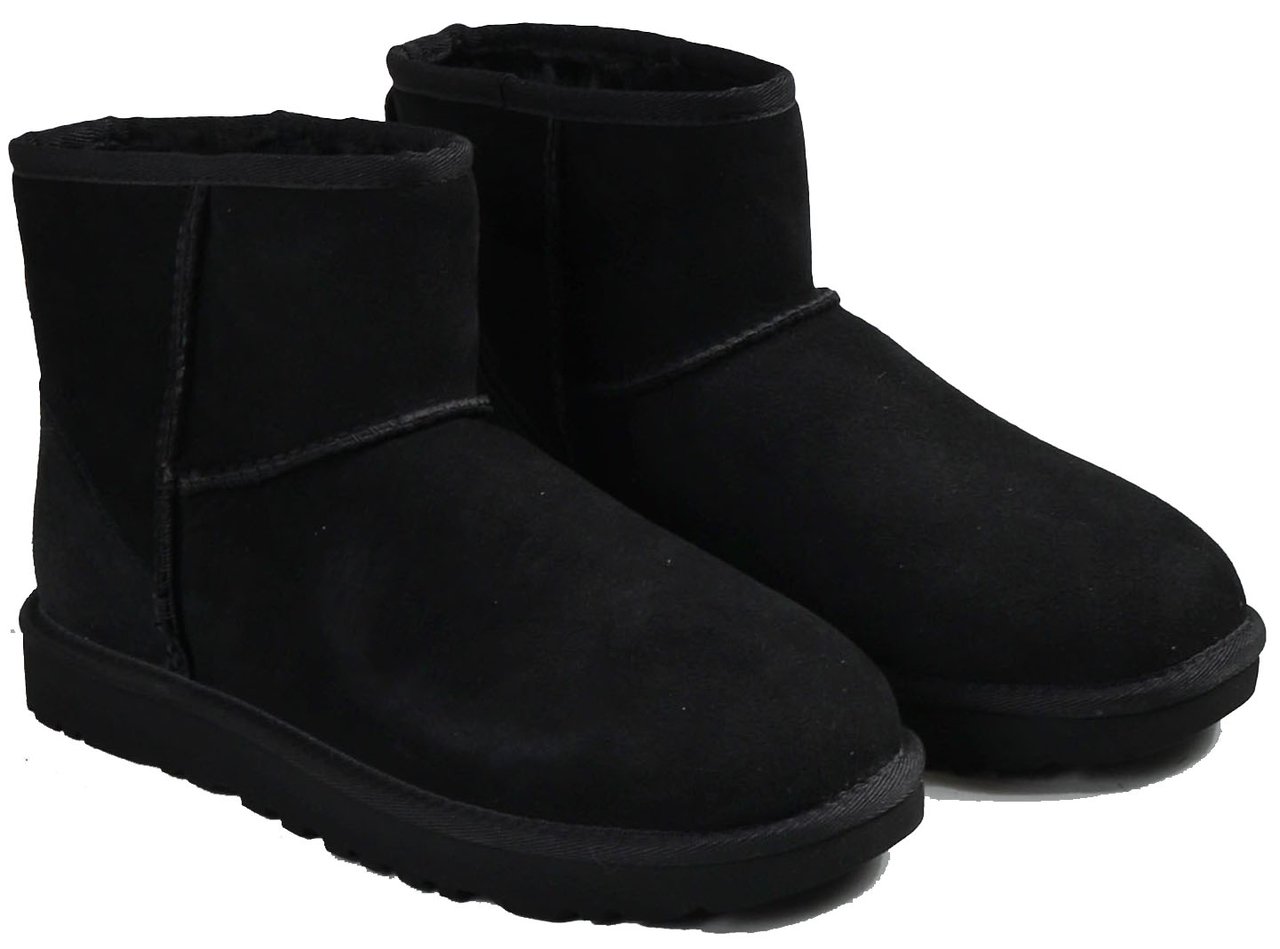 UGG Classic Mini Ii Black Zwart