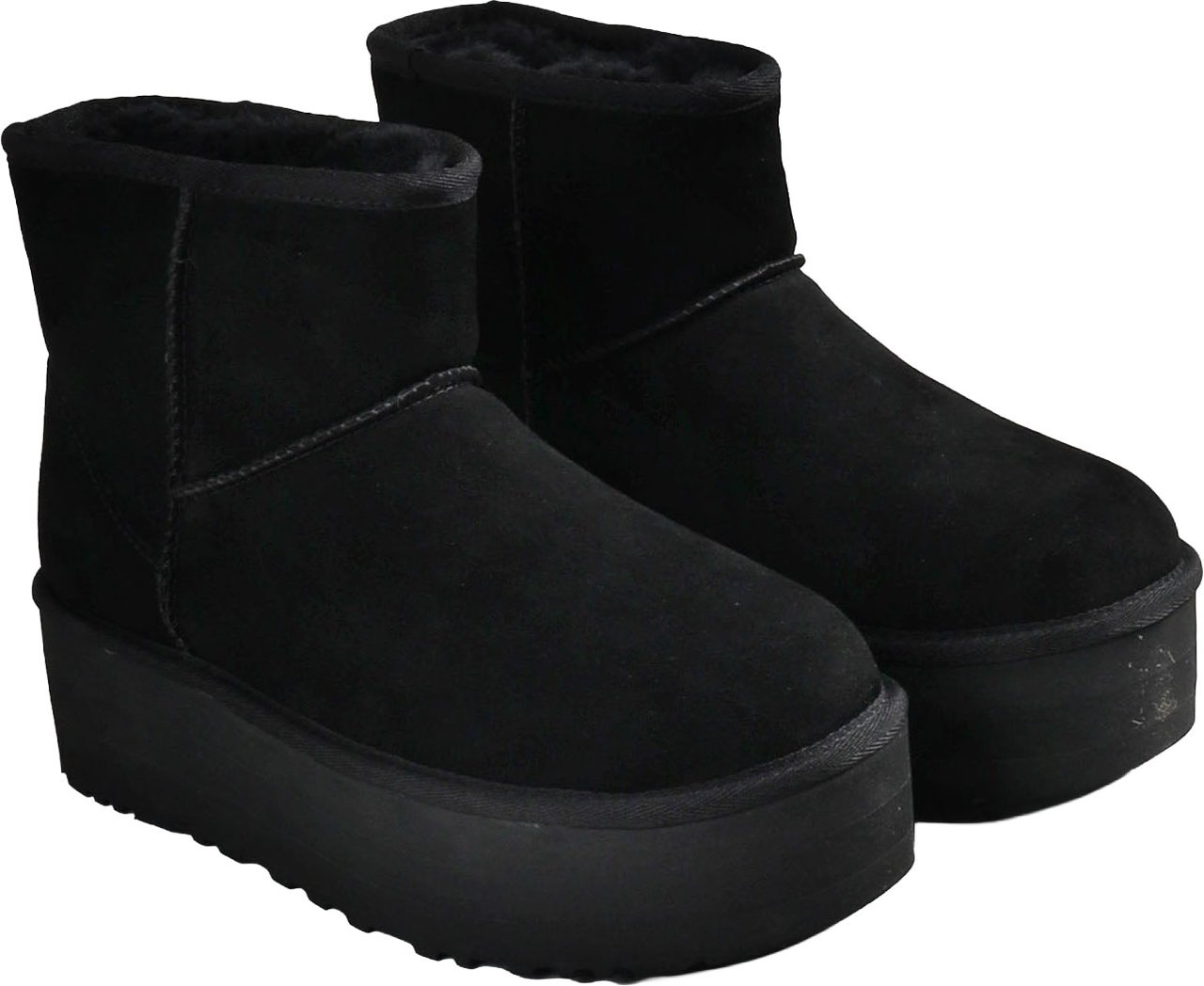 UGG Classic mini-platform zwart Zwart