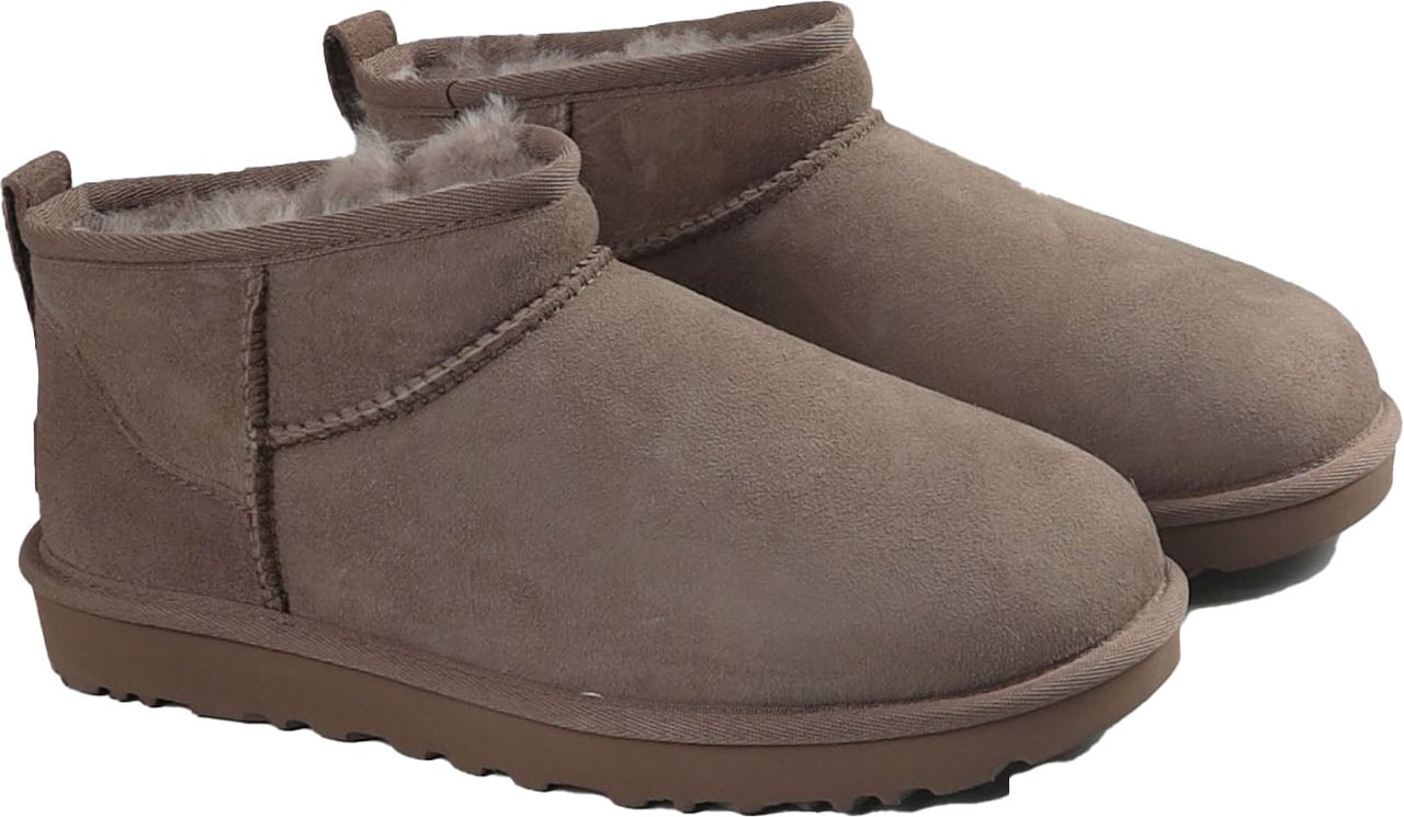 UGG CLASSIC ULTRA MINI ANKLE BOOTS TAUPE TAUPE Taupe