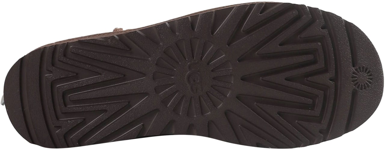 UGG CLASSIC ULTRA MINI BIARRITZ ANKLE BOOTS DARK TAUPE DARK TAUPE Taupe