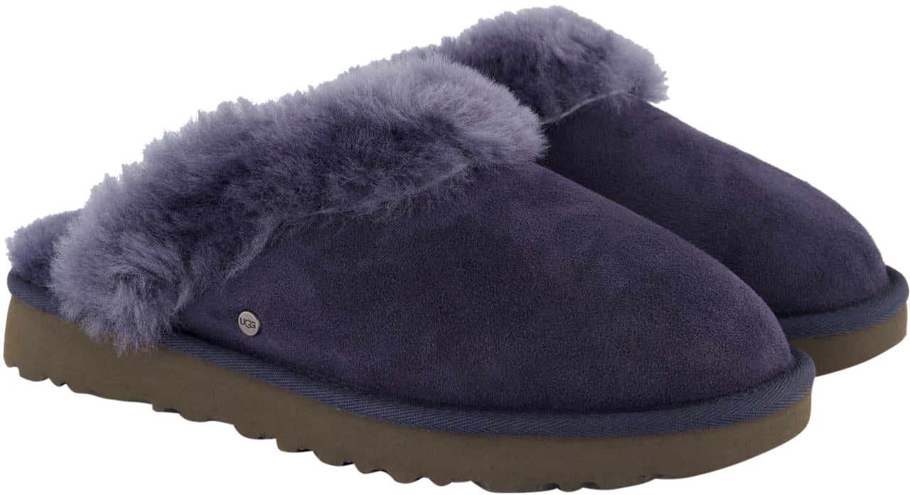 UGG Dames Classic Slipper II Eve Blue Blauw
