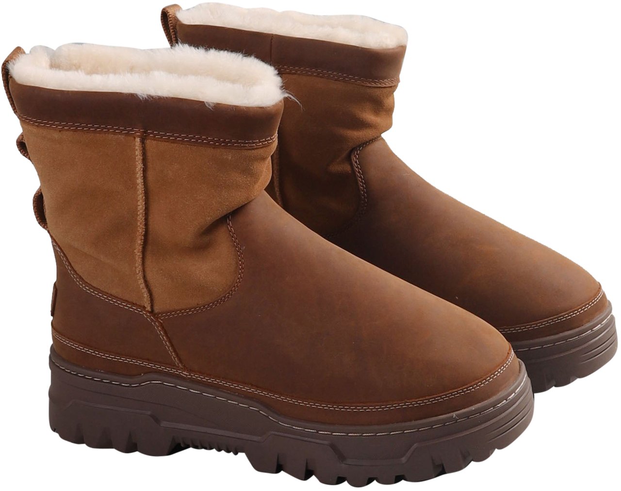 UGG HERITAGE PULL-ON TRAILGAZER BOOTS LIGHT BROWN LIGHT BROWN Bruin