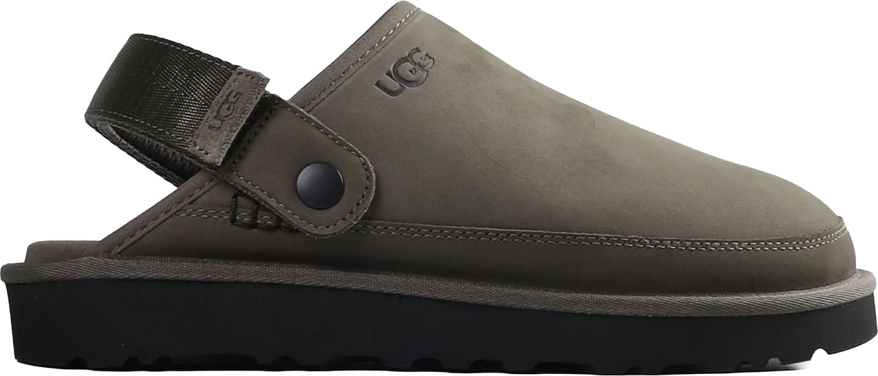 UGG M GOLDENCOAST CLOG II NUBUCK GEDROOGDE OREGANO Donkergroen