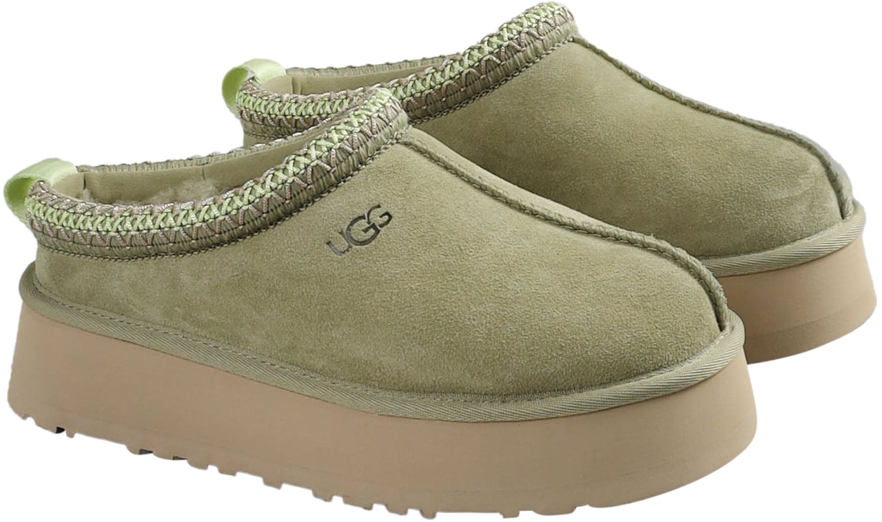 UGG TAZZ SLIPPERS LIGHT GREEN Groen
