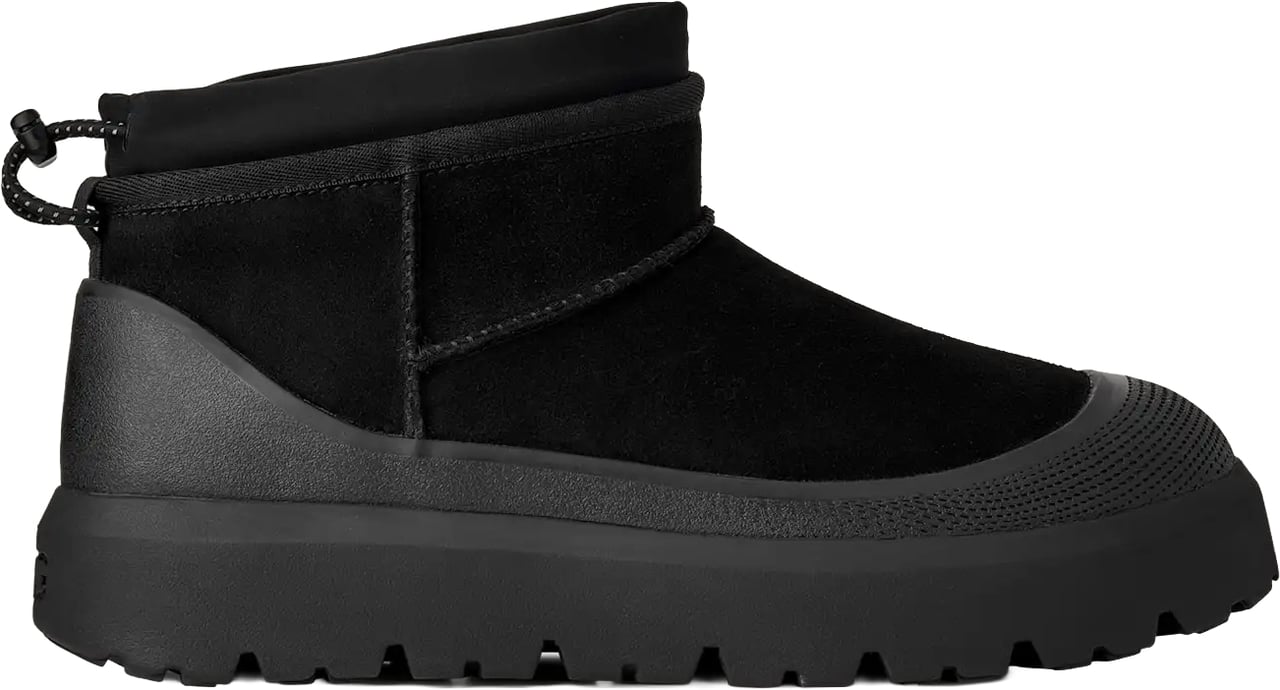 UGG ULTRA MINI WEATHER HYBRID ANKLE BOOTS BLACK BLACK Zwart