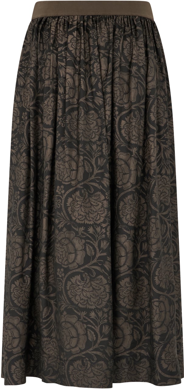 Uma Wang Gonna midi with print Bruin