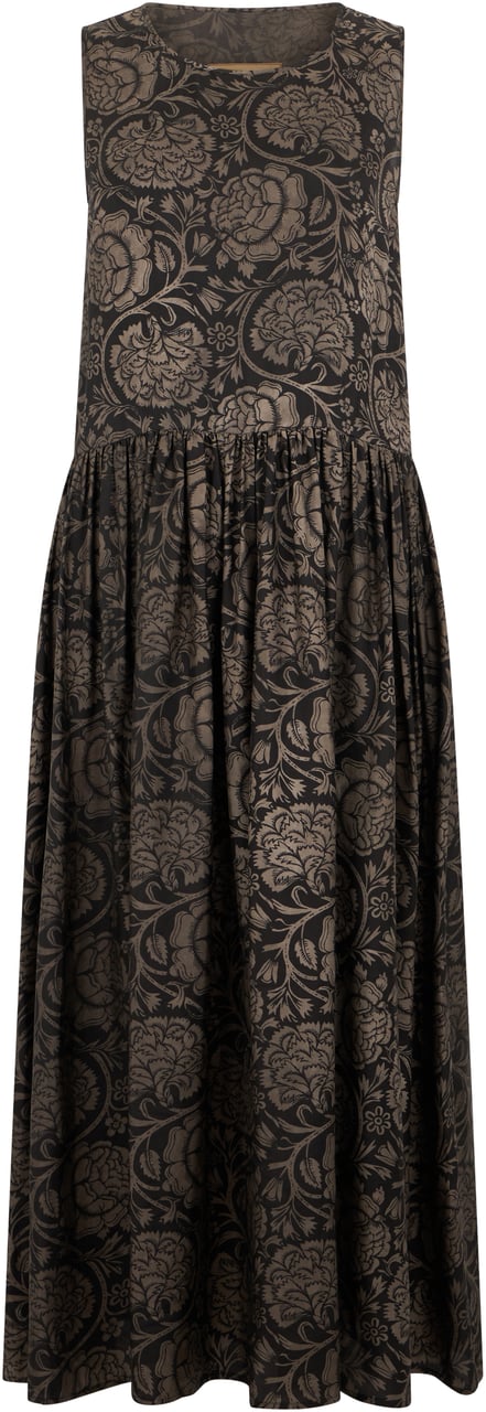 Uma Wang Long dress with print Bruin
