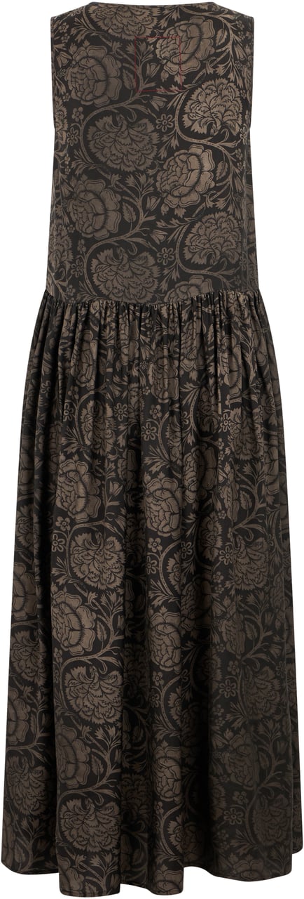 Uma Wang Long dress with print Bruin