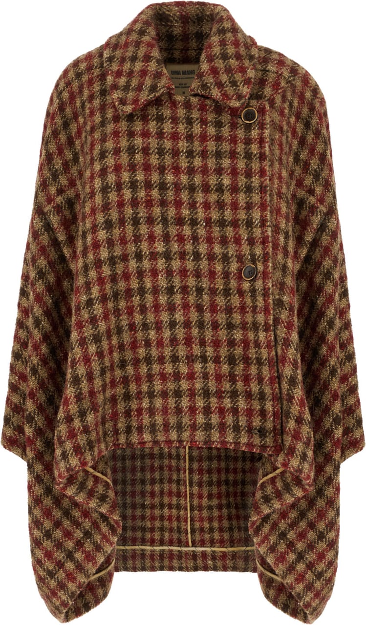 Uma Wang Embroidered wool blend jacket Divers