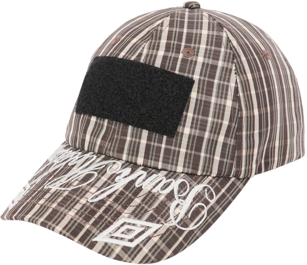 Umbro Cappello Check Hazard Beige Dark Brown Beige