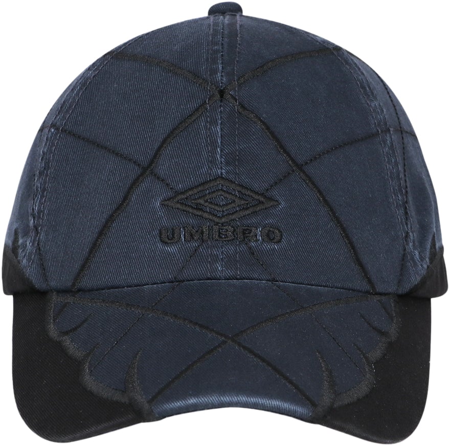 Umbro Cappello Collision Blu/Nero Antracite Zwart