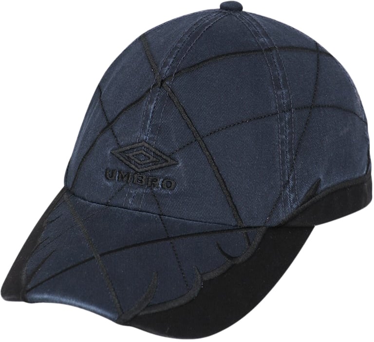 Umbro Cappello Collision Blu/Nero Antracite Zwart