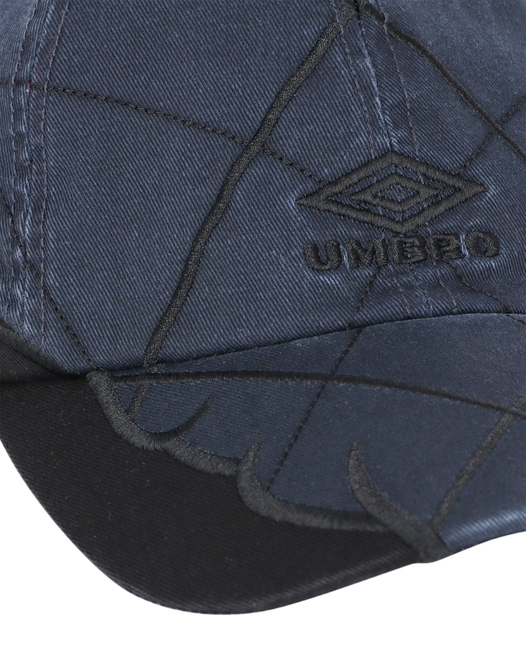 Umbro Cappello Collision Blu/Nero Antracite Zwart