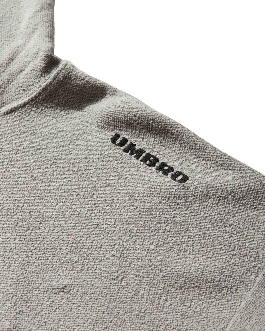 Umbro Felpa Con Cappuccio Lasered Masked Light Grey Divers