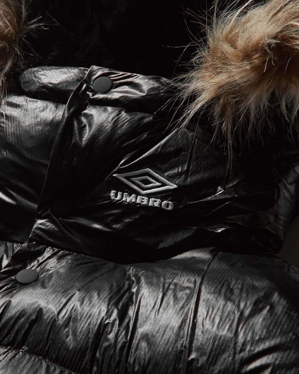 Umbro Giacca Puffer Duemila Nera Zwart