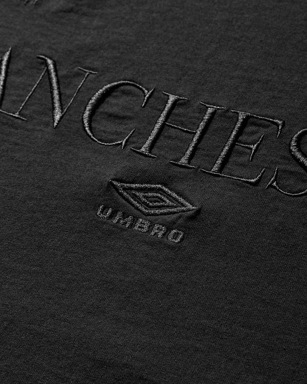 Umbro T-Shirt Manc Washed Black Divers